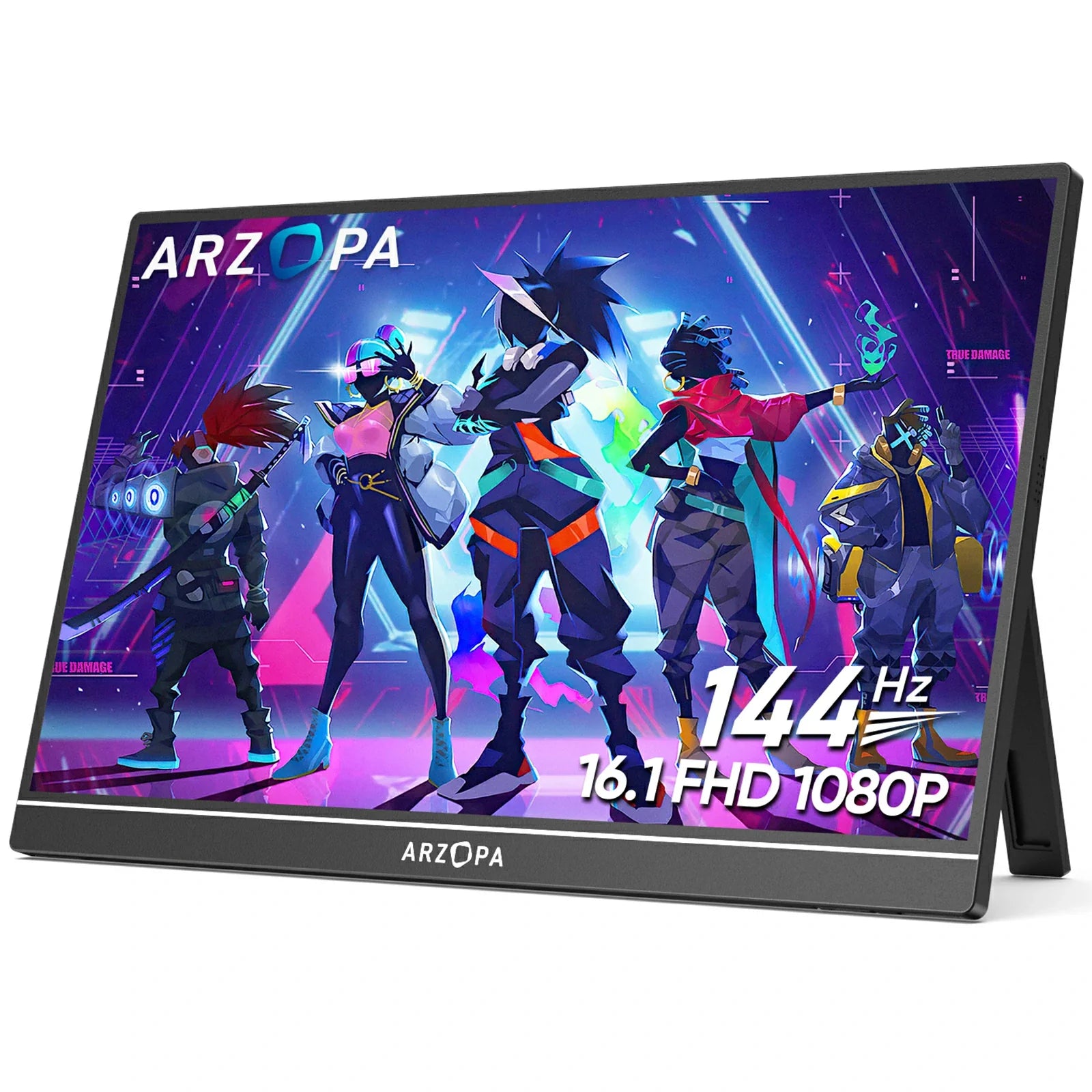 ARZOPA Z1FC 144Hz HDR スピーカーモ バイルモニター Arzopa Z1FC 144Hz Portable Gaming Monitor | 16.1