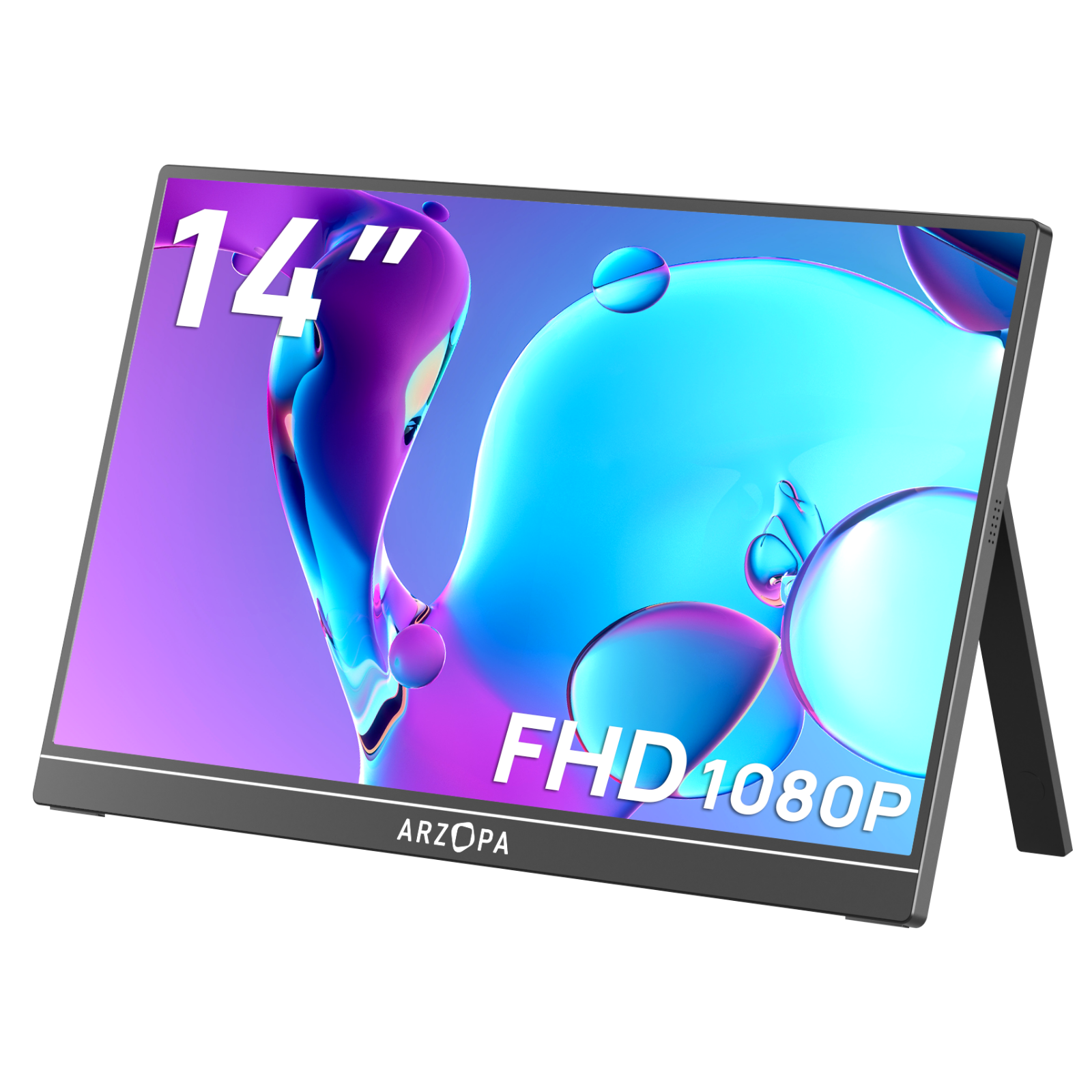 A1S - Arzopa 14” 1080p 1.1lbs Lightest Portable Travel Monitor