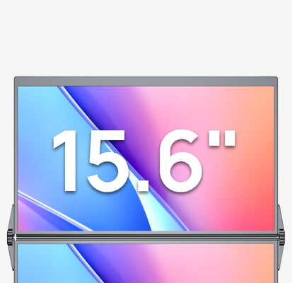 15.6” Dual‑Screen View