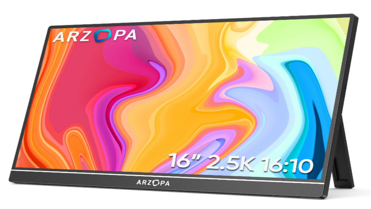 Arzopa Z1RC 2.5K Portable Monitor | Brilliant QHD Display