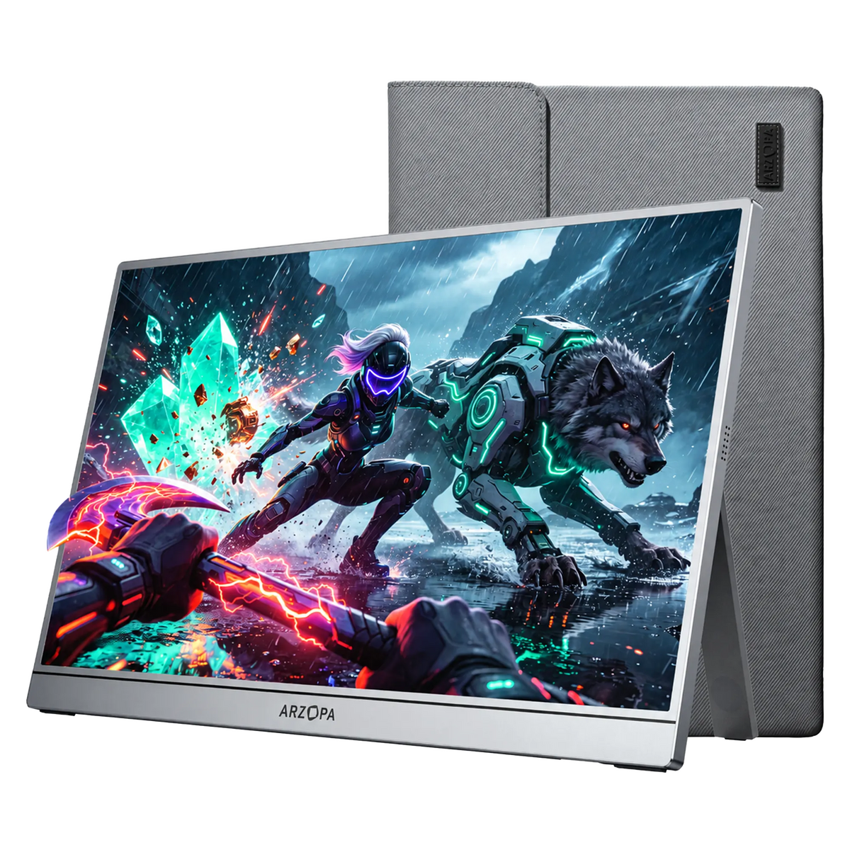 Monitor portátil Arzopa Z1FC Grey 16.1" 144Hz FHD 100%sRGB