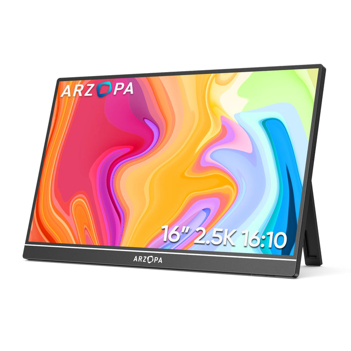 Arzopa Z1RC 2.5K Portable Monitor | Brilliant QHD 500nits 8bit Display