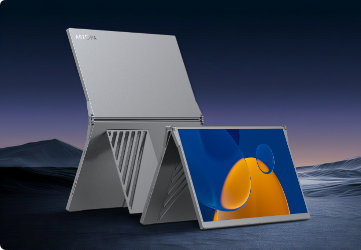 Arzopa E1 15,6" Draagbare Dubbele Scherm Monitor