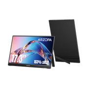 Arzopa A1M | 17.3' 1080p FHD Large IPS Portable Monitor for Work