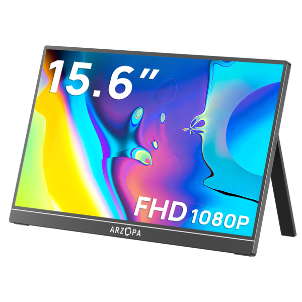 Arzopa A1 Reisemonitor | 15,6-Zoll-FHD-1080P-Display