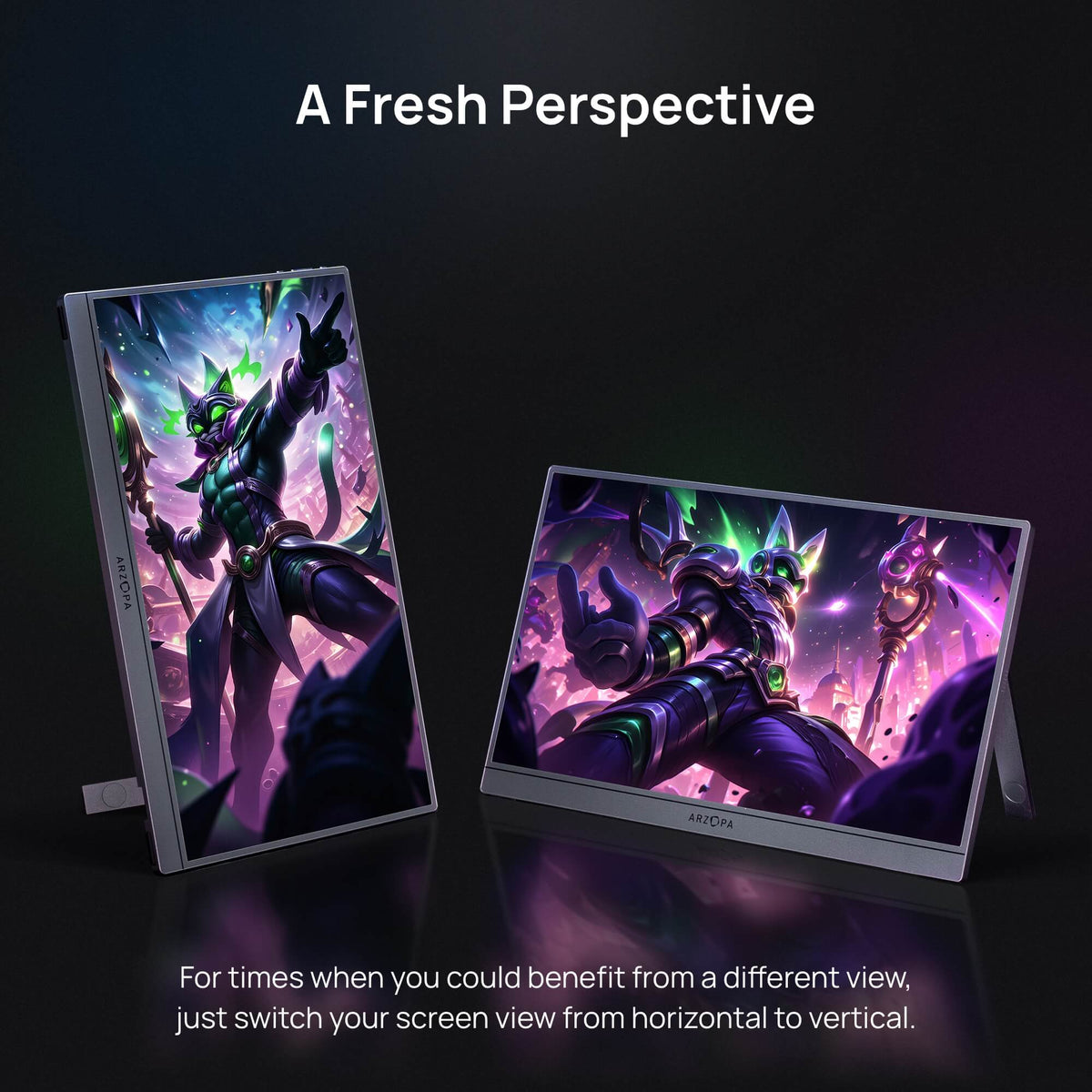Arzopa Z1FC Grey 16.1" 144Hz FHD 100%sRGB Portable Monitor