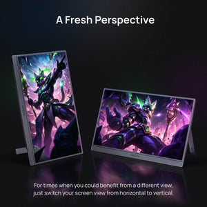 Arzopa Z1FC Grey 16.1" 144Hz FHD 100%sRGB Portable Monitor
