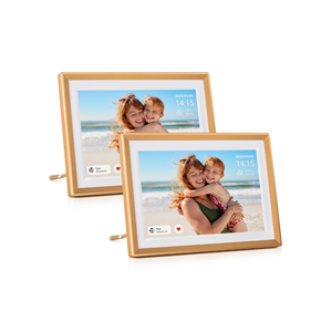 Arzopa D10 Champagnergold | 10,1" Digitaler Bilderrahmen