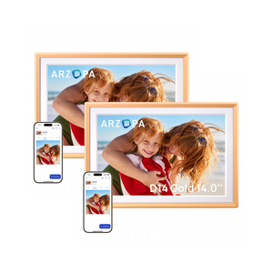 Arzopa D10 Champagnergold | 10,1" Digitaler Bilderrahmen
