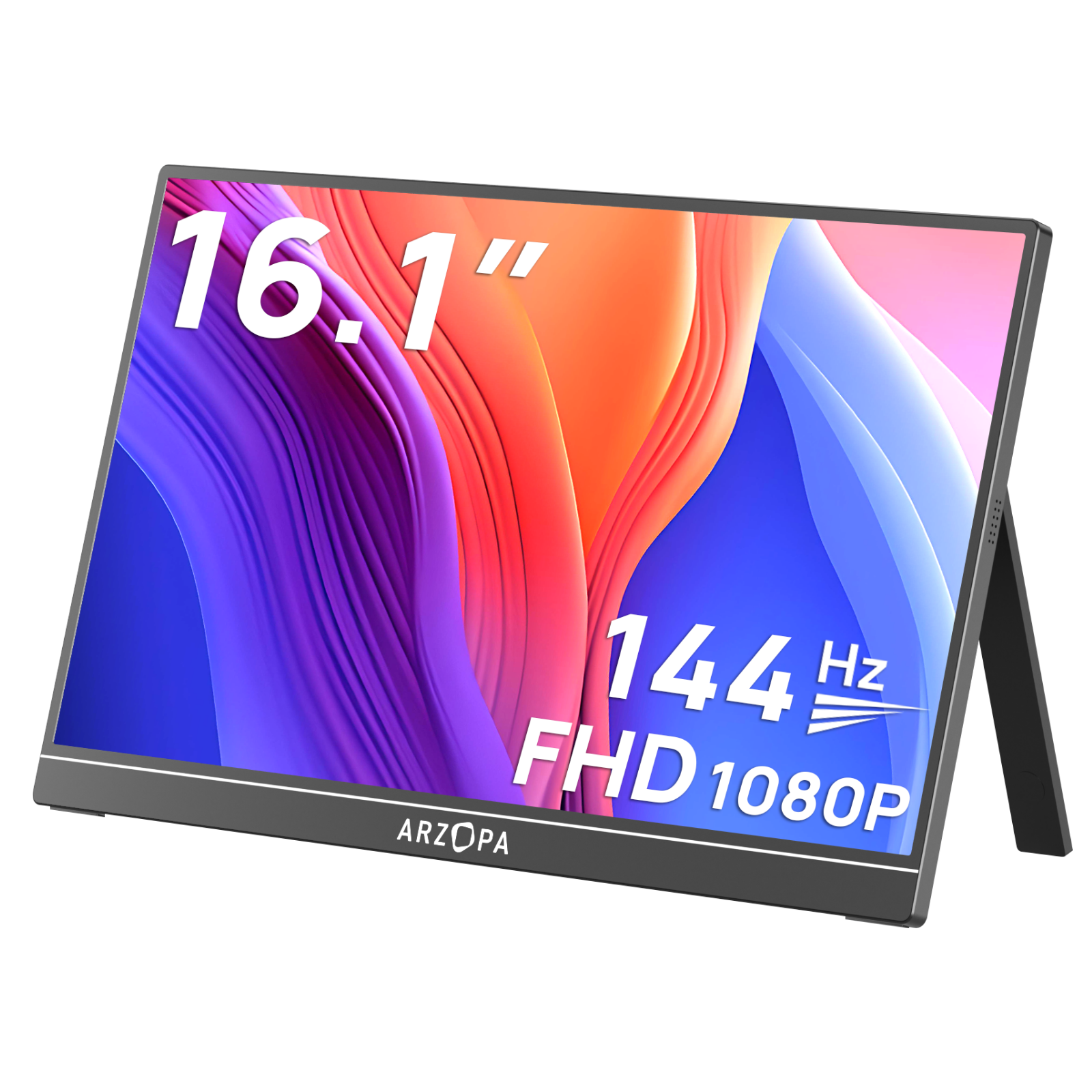 ArzopaZ1FCBlack16.1"144HzFHD100%sRGBPortableMonitor