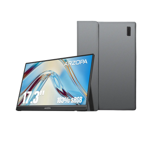 Arzopa A1M | 17.3" 1080p FHD Μεγάλη IPS Φορητή Οθόνη για Εργασία