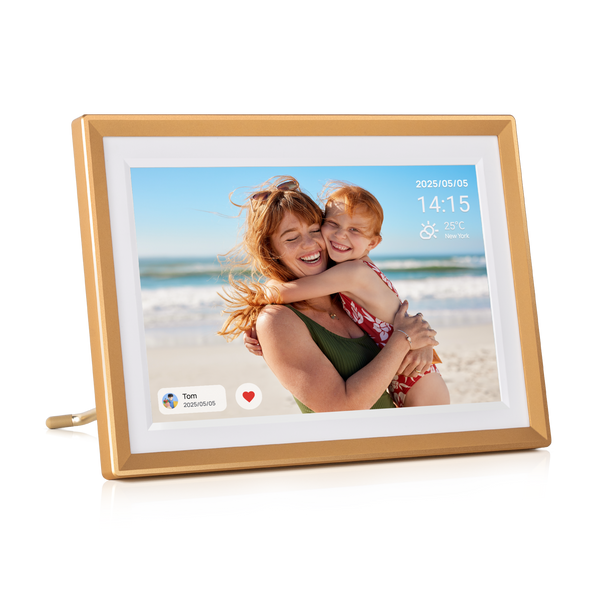 Arzopa D10 champagne gold  Digital Photo Frame
