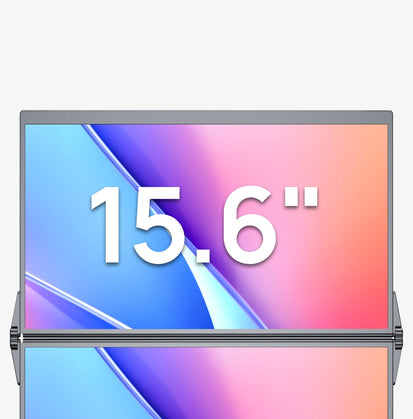 15.6” Dual‑Screen View