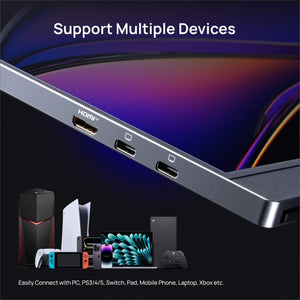 Arzopa Z1FC Grey 16.1" 144Hz FHD 100%sRGB Portable Monitor