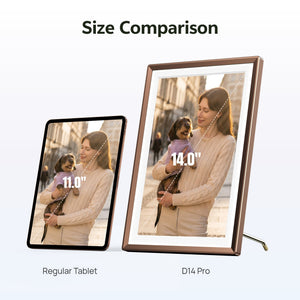 Arzopa D14 Pro 14" 2K Digital Photo Frame